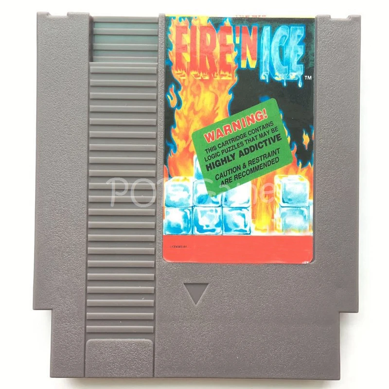 

Fire'N Ice 72 Pin Game Cartridge for 8 Bit Video Game Console Region Free English Language