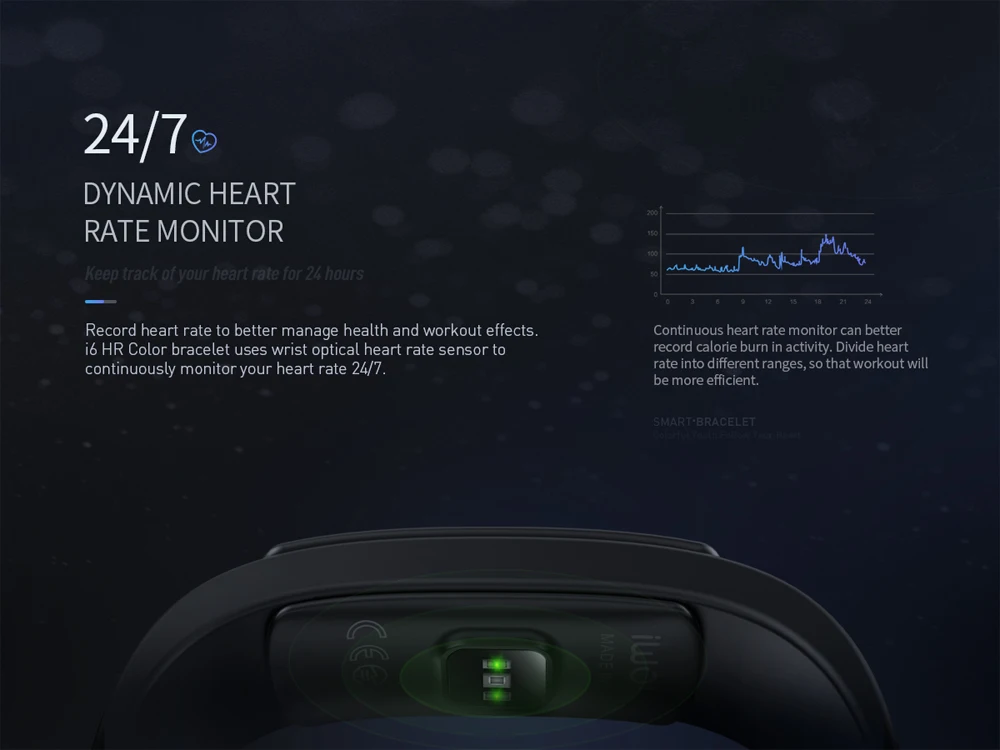 i6 hrc smart bracelet (6)
