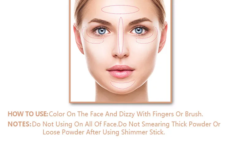 Магический ореол бренд 3D лицо хайлайтер Стик макияж мерцающий консилер крем контур осветление бронзер контурная Косметика 2 цвета
