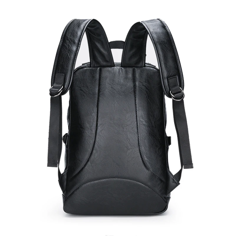 Мужской кожаный рюкзак высококачественный Молодежный Рюкзак Школьная Сумка мужская сумка для ноутбука рюкзак в деловом стиле рюкзак сумка через плечо