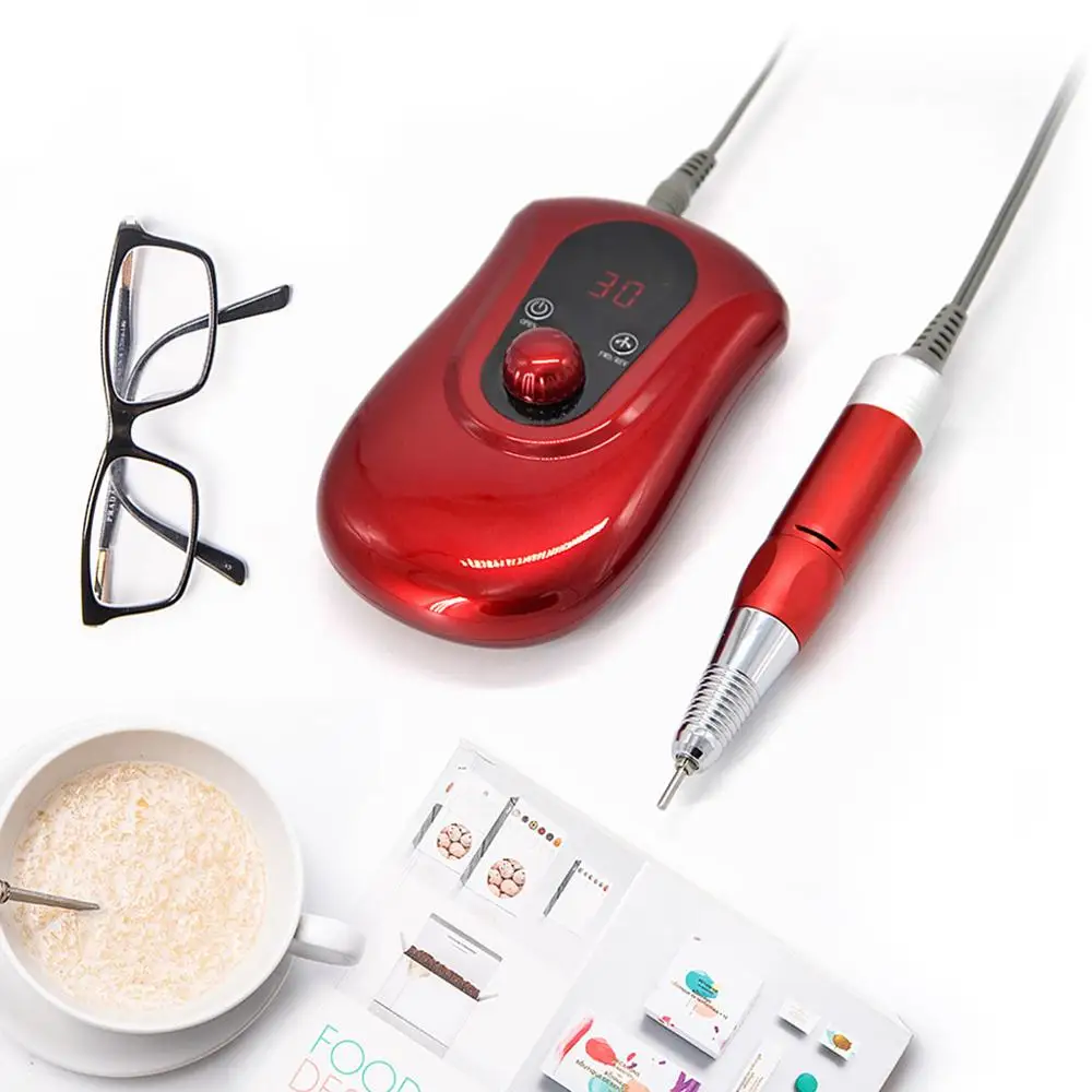 

New Nail Charging Grinding Machine Portable Nail Grinding Machine 30000 RPM Charging High Capacity For Carving Engraving Sanding