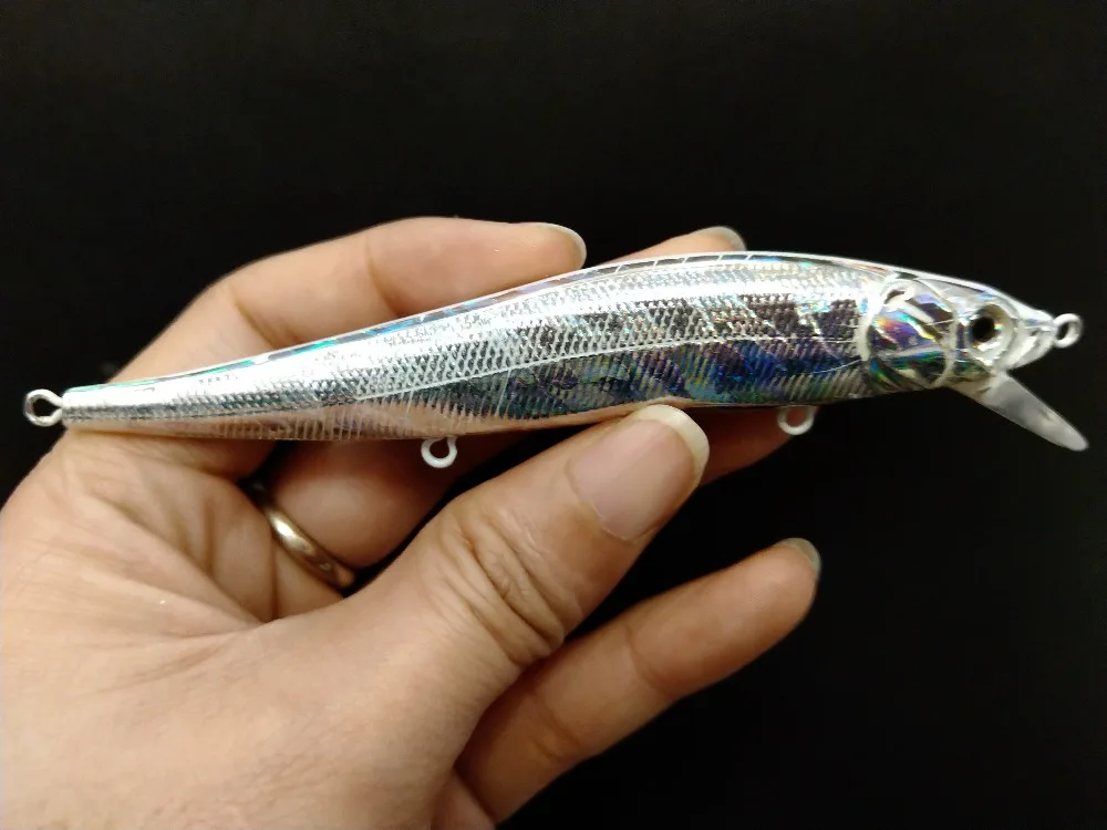 

GYFISHING 20 Pcs Holographic 110mm Floating suspending Jerkbaits Minnow