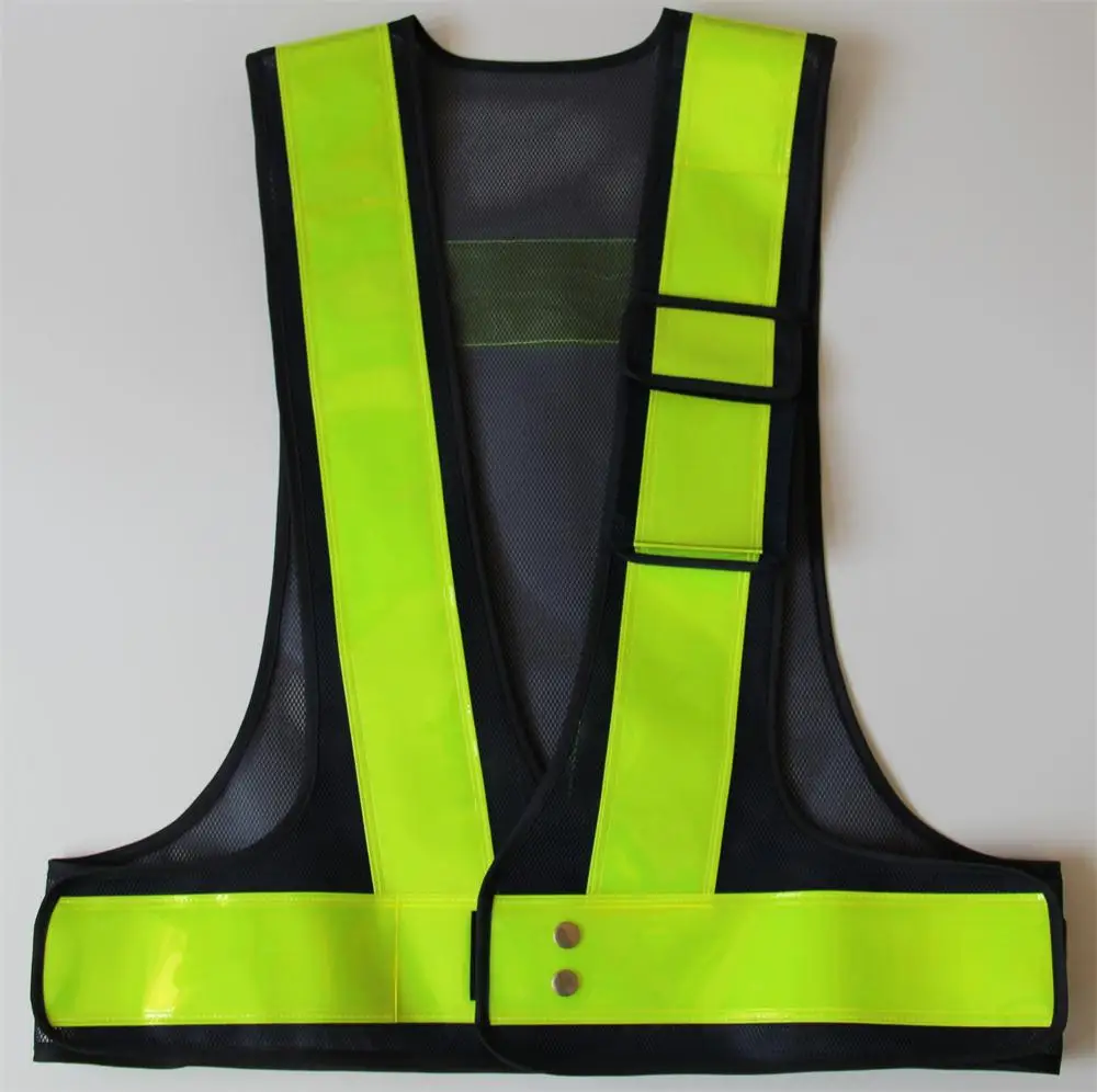 

Yemingduo Super Quality Road Traffic Breathable Fluorescence Reflective Net Vest Warning Safety Cothing Customized Printed Word
