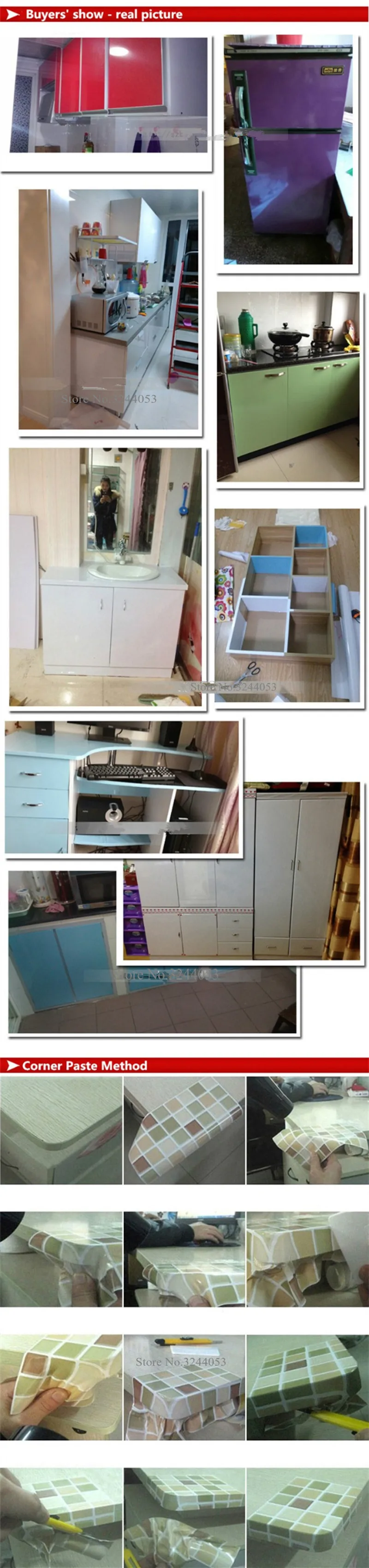 Обои youman ПВХ самоклеющиеся рулон перламутровая краска современные кухонные наклейки Шкаф Мебель Ремонт Декор