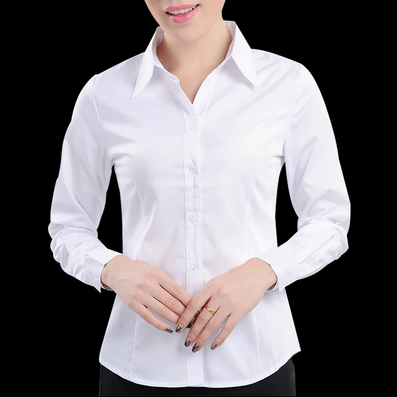 white formal shirt for girls