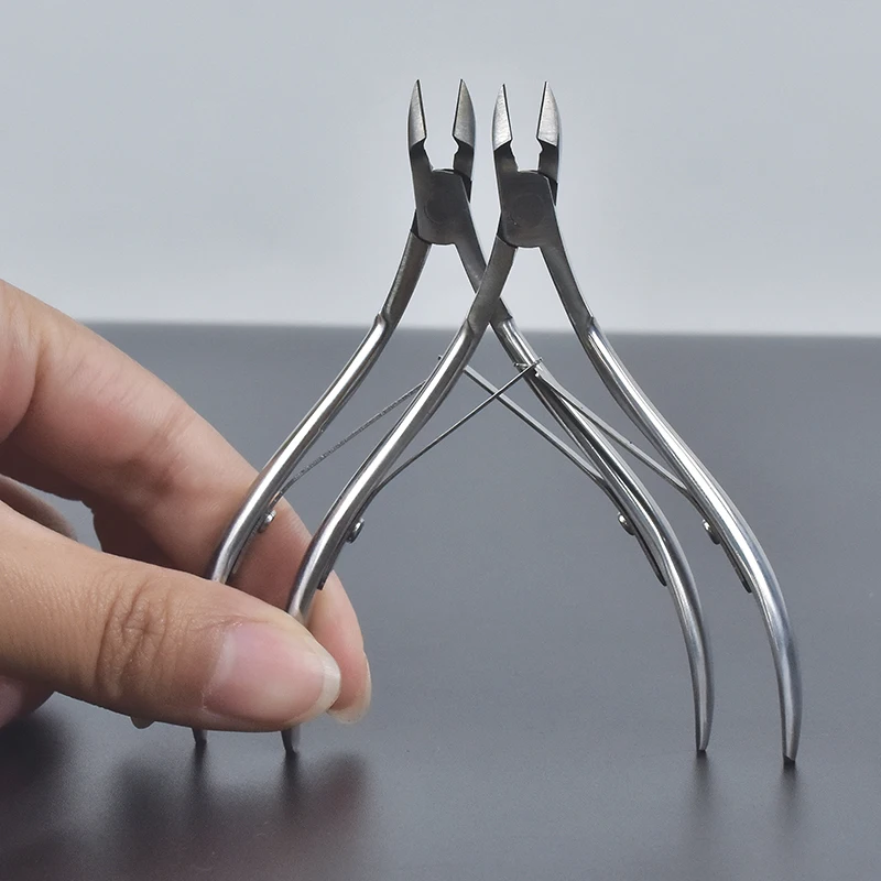 Professional Fingernail Toenail Cuticle Nipper Trimming Stainless Steel