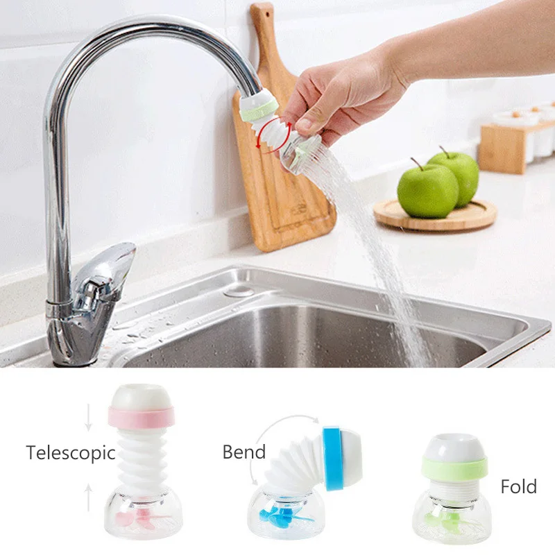 

3 colors Water saver Children's guide groove baby hand washing fruit and vegetable device faucet extender wash Baby Tubs 1 pcs