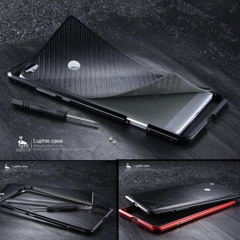 imágenes para Para Xiaomi mi Caso Max Cubierta Tornillo De Aluminio LUPHIE Caso Del Capítulo Del Metal para Xiaomi mi Max Contraportada (6.44 inch) con Etiqueta De Cuero imágenes para Para Xiaomi mi Caso Max Cubierta Tornillo De Aluminio LUPHIE Caso Del Capítulo Del Metal para Xiaomi mi Max Contraportada (6.44 inch) con Etiqueta De Cuero