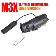 Элемент Softair L-3 M3X Тактический ИК светофильтр осветитель длинная версия тактический фонарь военный охотничий фонарь EX175
