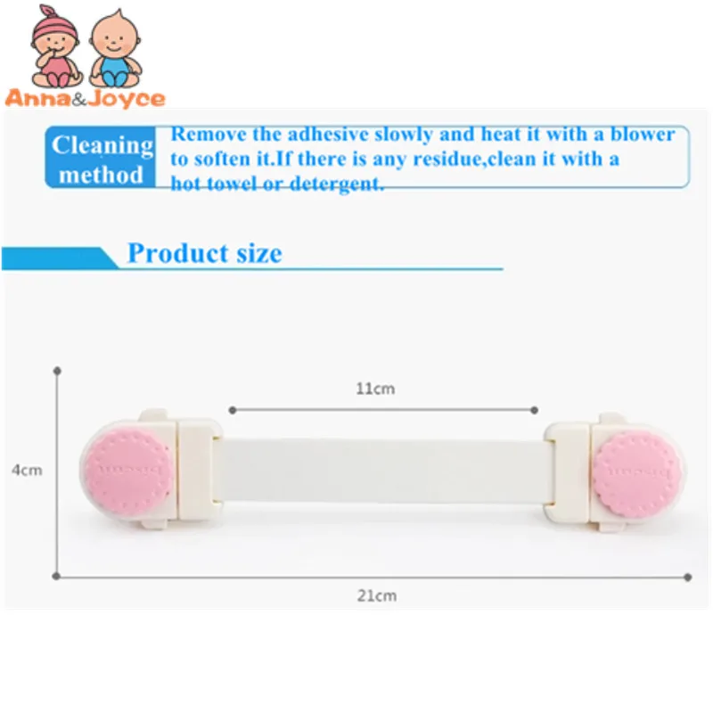 10 шт./лот новый стиль детская безопасность замок новый тип детские длинные бретели для нижнего белья безопасный ребенок шкаф