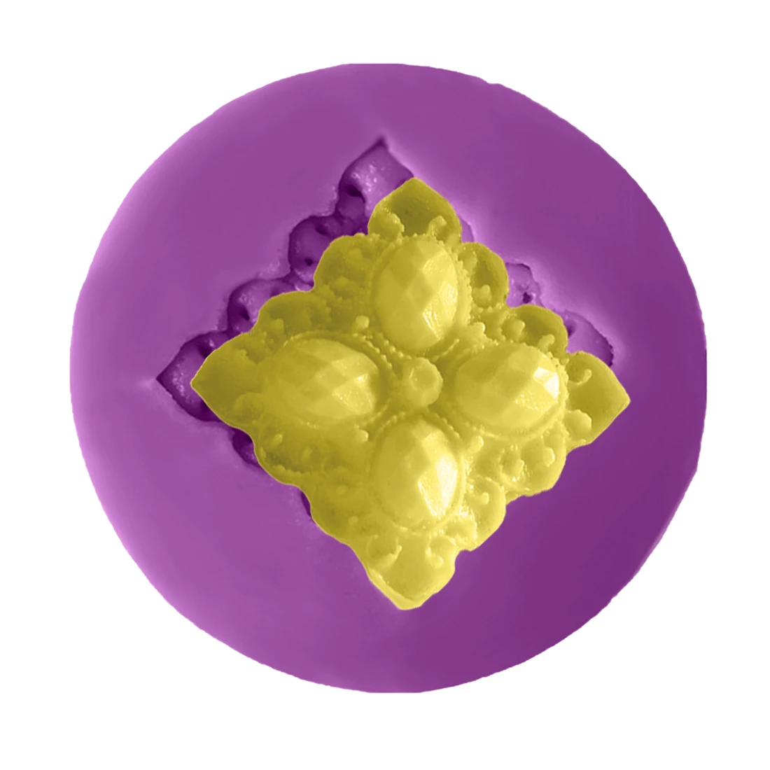 

3D Decorations Crystal Jewel Shape Chocolate Party DIY Fondant Baking Cooking Cake Decorating Tools Silicone Mold