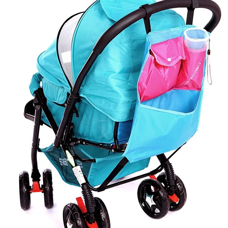 New Baby Stroller Pushchairs Hanging Bags Accessories Mesh Storage Pouch stroller organizer baby