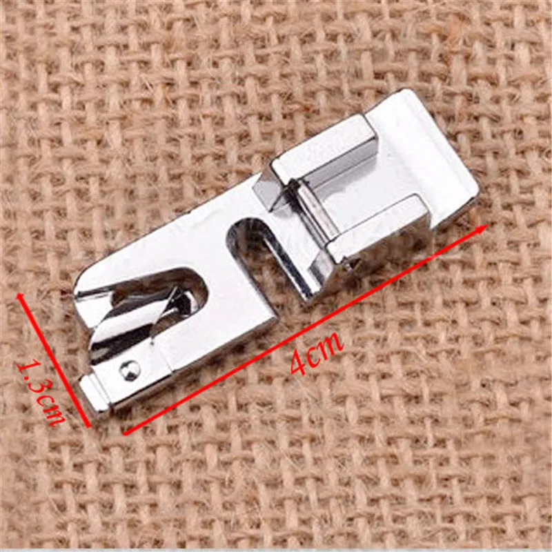 1 шт. прижимная лапка в рулоне для швейных машин Brother Janome Singer Toyota Silver Bernet|sew hem|sewing