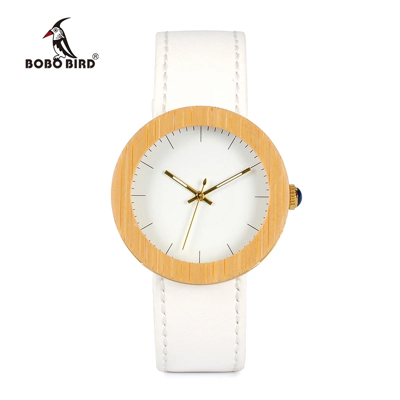 bamboo wood watches for women bobo bird gifts watches  (2)
