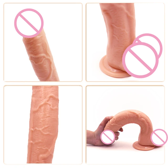 31 cm Riesiger Dildo mit Starkem Saugnapf 4