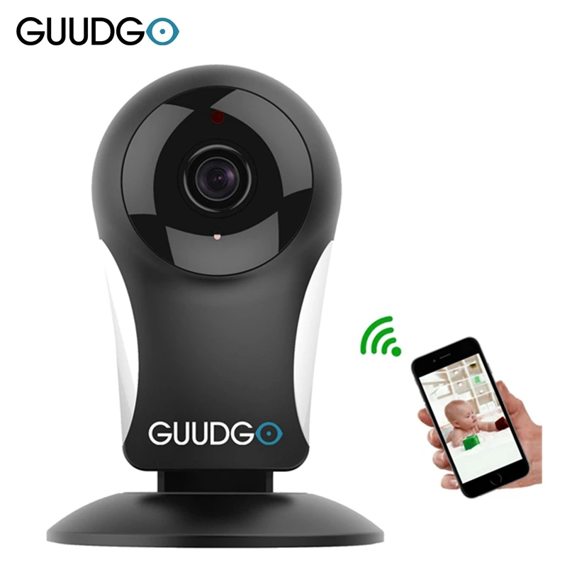 

GUUDGO GD-SC11 960P Mini Consumer Camera 1.3M Two-way Audio Motion Alarm support WIFI VS XiaoFang 110 Degree for night vision