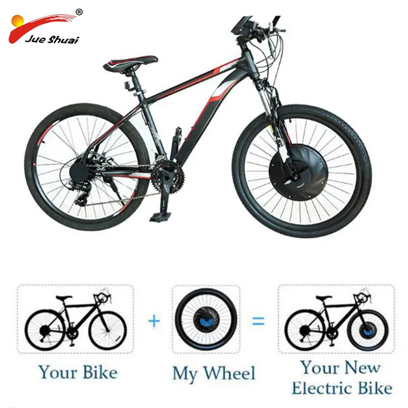 Best 36V Front iMortor wheel Electric Bike Conversion Kit with 20" 24" 26" 700C 29" Motor Wheel eBike Electric Bicycle Conversion Kit 4