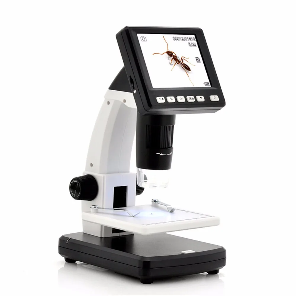 

3.5"" LCD 500X Digital Microscope VGA OUTPUT Support MicroSD Card USB/AV Microscope