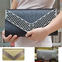 Silber Frauen großen umschlag taschen Schwarz Goldene PU Abendtasche Party Geldbörse pochette Leder umhängetaschen Prom Frauen Handtasche X63
