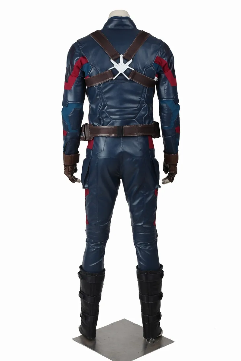 Новейшая модель костюмированных костюмов «Капитан Америка», «Гражданская война», «Стивен», любой размер, на заказ, очень высокое качество, полный костюм любого размера