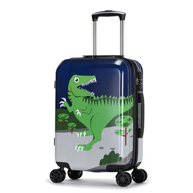dinosaur rolling suitcase