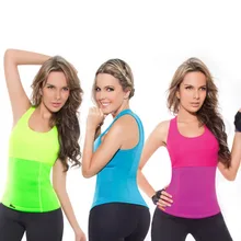 Body Shaper утягивающий жилет бюстгальтер поясные Корсеты Для женщин стрейч неопрена для похудения жилет нижнее белье