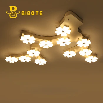 

Creative personality Ceiling lighting Post-modern minimalist living room fixtures bedroom lamps plum LED aisle Ceiling Lights