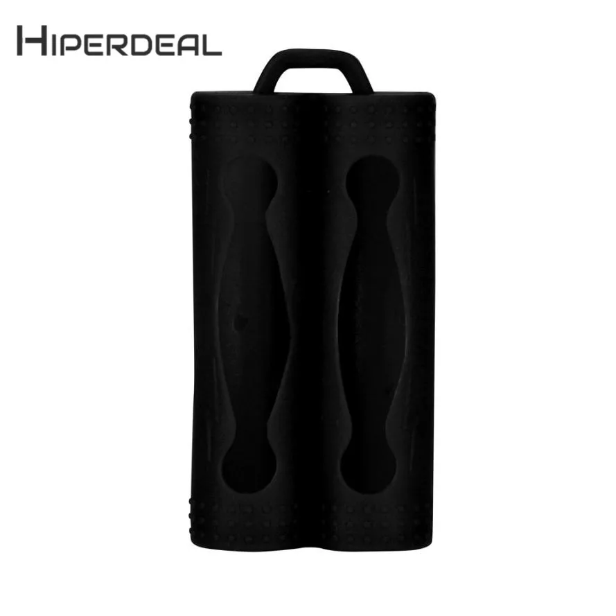 HIPERDEAL новый двойной силиконовый чехол для аккумулятора 18650 защитная сумка