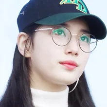 Ретро стиль, для женщин, мужчин, оправа для очков, роскошный бренд, дизайн, полностью металлические круглые очки, оправа для очков, корейский, умник, прозрачный светильник, очки