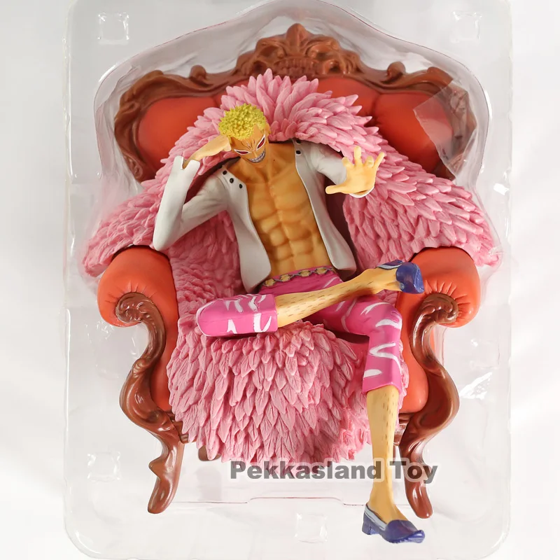 Одна деталь P.O.P DX Donquixote Doflamingo с диванной ПВХ фигурка Коллекционная модель игрушки - Цвет: no box