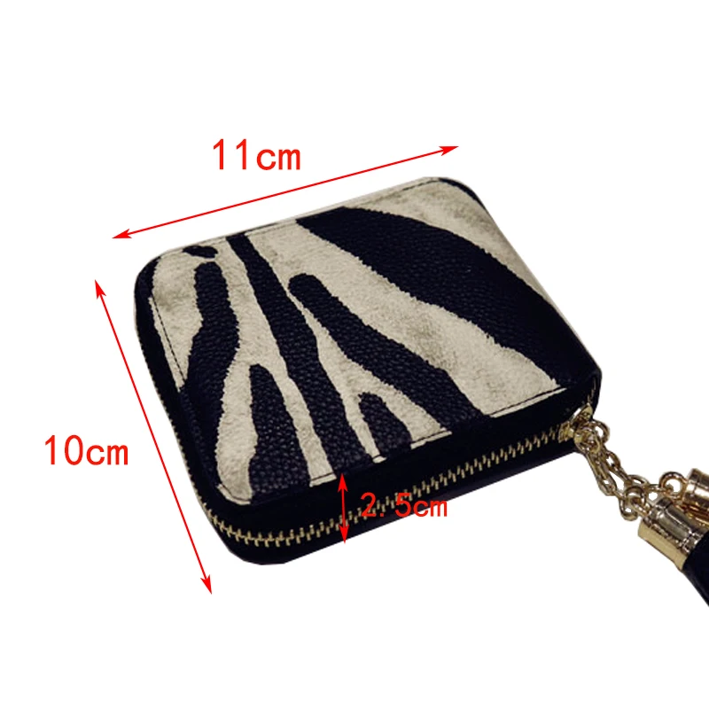 TLDGAGAS-Europe-and-America-Style-Women-Short-wallet-female-zipper-clutch-bag-fashion-zebra-tassels-bag