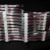 100 pcs/string DC5V WS2812B adressable rvb polychrome pixel lumière; 5 cm espacement de fil; avec fil transparent ► Photo 3/4