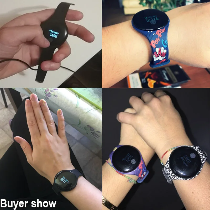 Smart Watch Color Touch Screen Fitness Bracelet Smartwatch Motion Detection Men Women Smartbracelet Wearable Device