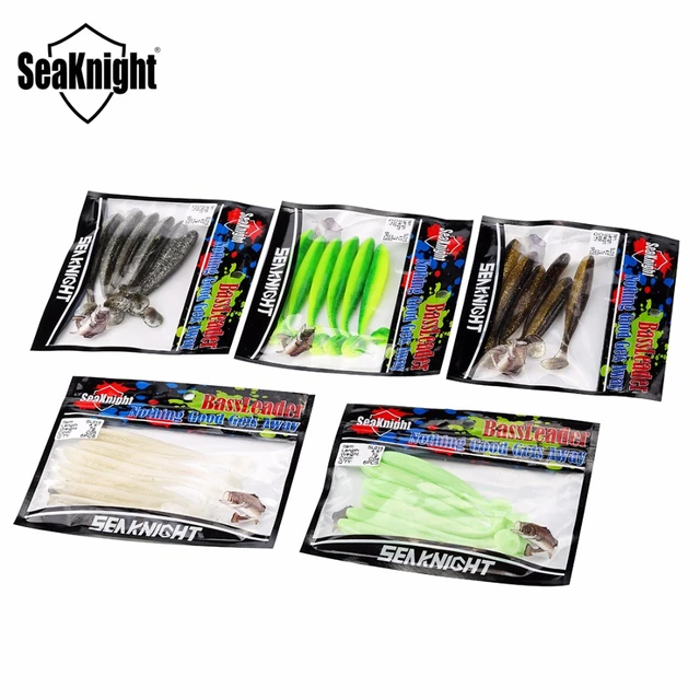 SeaKnight Brand Soft Lure Artificial Baits Fishing Lure Soft Bait for River  Fishing Saltwater Fishing 6.2g 7g 7.4g 16g 1Bag/Lot