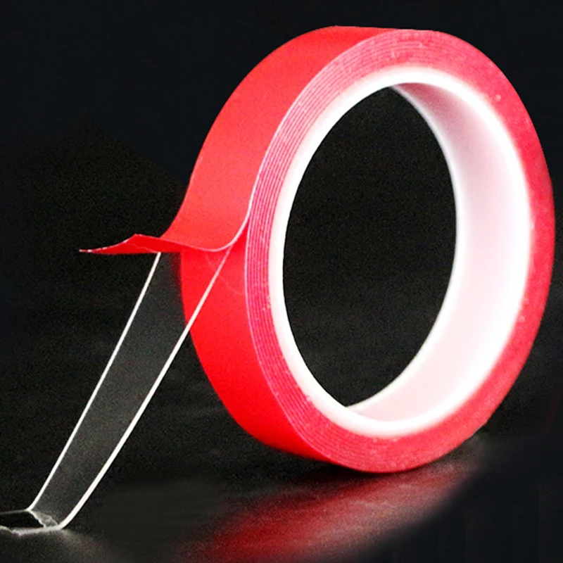 

10mm Car Stickers Double Side Tape Adhesive Glue Transparent For Car Home Motorcycle Double-sided Tapes Automobile Decal Styling