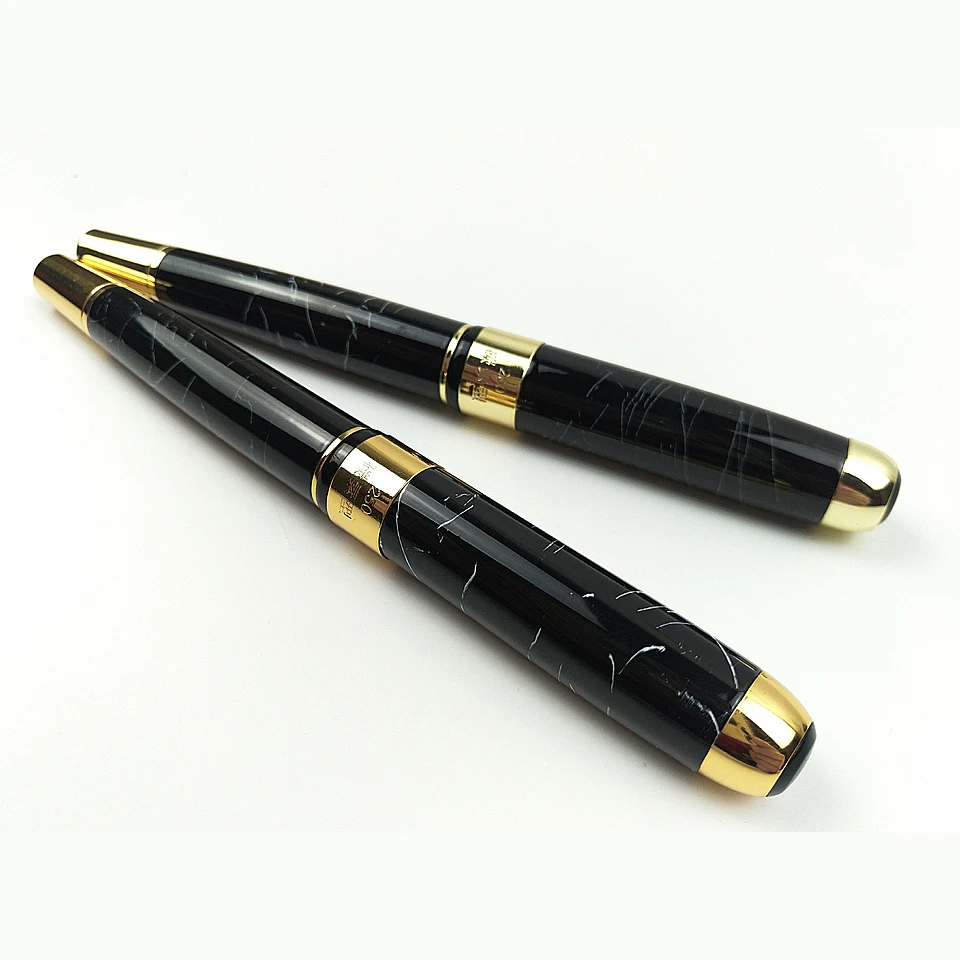 Noble Full Metal Luxury Fountain Pen & Roller Pen High Quality Gift Box