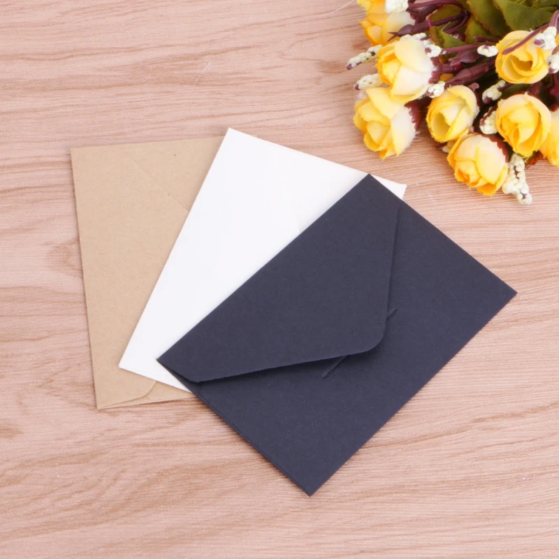 Craft Paper Envelopes Vintage European Style Envelope For Card Scrapbooking Gift 50 Pcs/lot