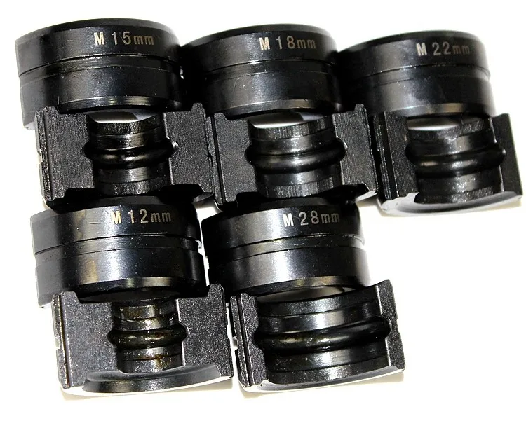 M Dies for Hydraulic Pipe Crimping Tools M12, M15, M18, M22 & M28