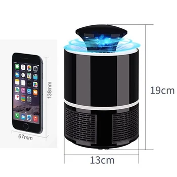 

Waterproof Electronics Mosquito Killer Trap UV Lamp Night Light Fly Bug Mosquito Zapper JA55