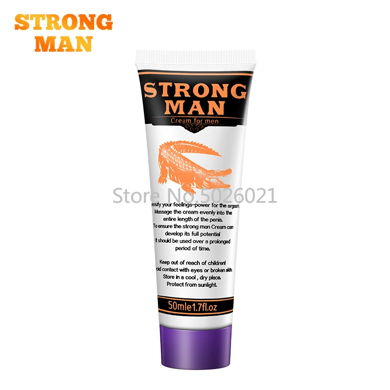 Крем для увеличения пениса Strong man XXL мужской удлинитель усилитель эрекции масло