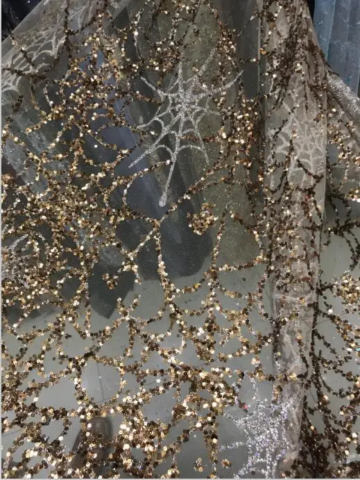 

5yards/lot hand print glitter tulle mesh lace fabric SYJ-6641 for wedding