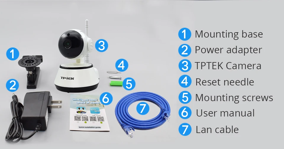 Беспроводная ip-камера с Wi-Fi для домашней безопасности, умная камера видеонаблюдения, Wi-Fi, камера ночного видения, детектор движения, детский монитор, камера