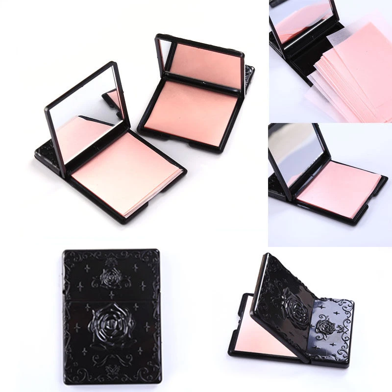 

50 Sheets Portable Face Oil Absorbing Paper Facial Oil Control Film Absorbing Tissue Blotting Papers For Cleaner Face Tools