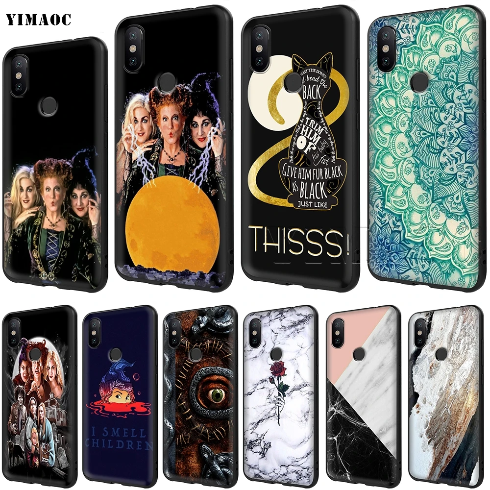 

YIMAOC Hocus Pocus Soft TPU Case for Xiaomi Redmi mi Note MAX 3 6 6A 7 mi6 mi8 9 se a1 a2 Pro Lite pocophone f1