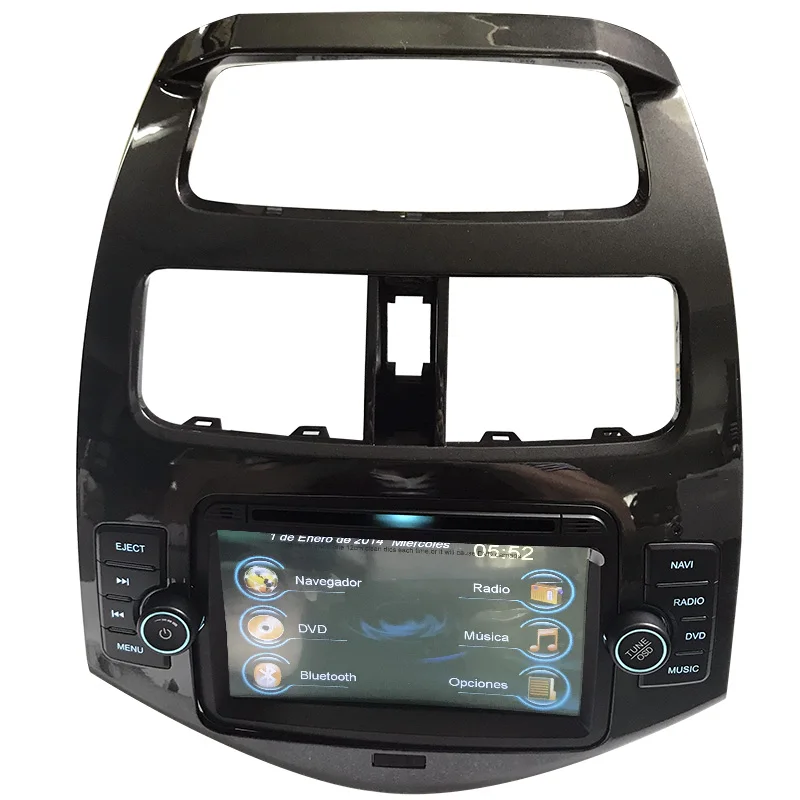 Высокое качество автомобильный DVD gps навигационный плеер Автомобильный стерео AM FM USB подходит для CHEVROLET Spark 2010-14 радио головное устройство автомобильная система