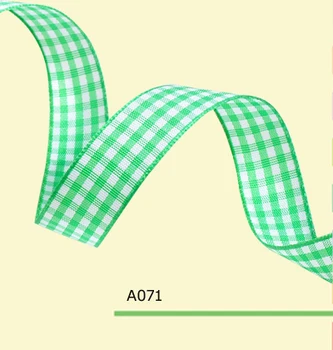 

1" Inch 25mm gingham ribbon