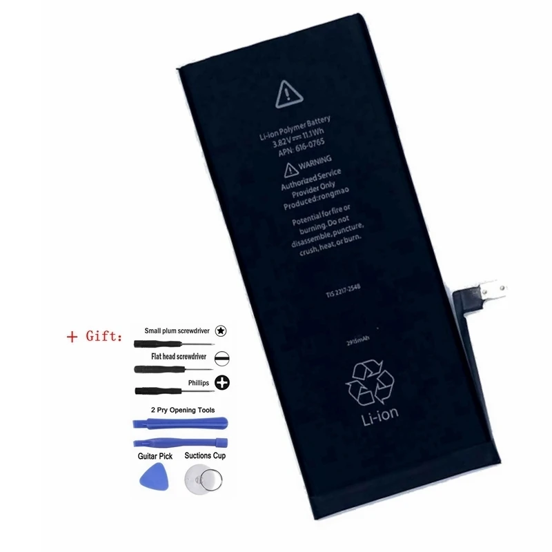 

supersedebat Real Capacity For Iphone 6 plus 6plus Battery 0 Cycle Battery For Apple IPhone 6 plus Battery For Smart Phone