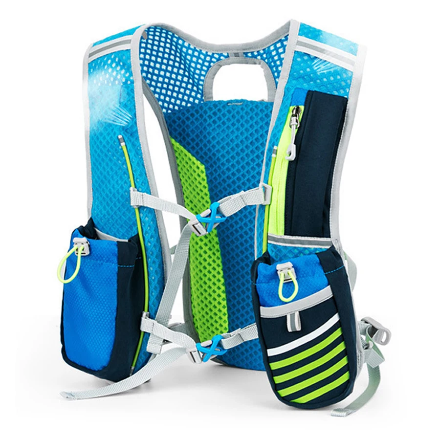 Backpack Trail Running Men Women Lightweight Running backpack 5L Marathon Fitness Hydration Vest Pack + 1.5L Water Bag Option