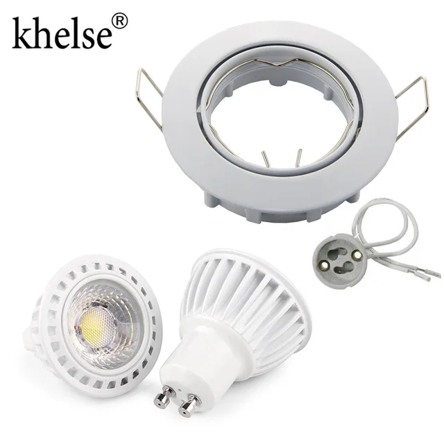 GU10 spotlight holder downlight fittings light bulb holder nice white