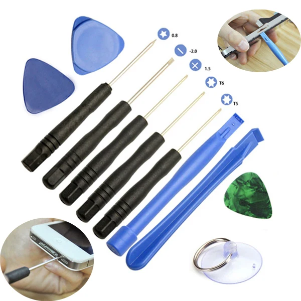 11 In 1 Repair Open Opening Pry Tool Kit Set for Smart Mobile Phone